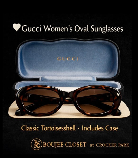 Gucci Women’s Oval Sunglasses