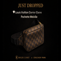 Vintage Louis Vuitton Damier Ebene Pochette Melville