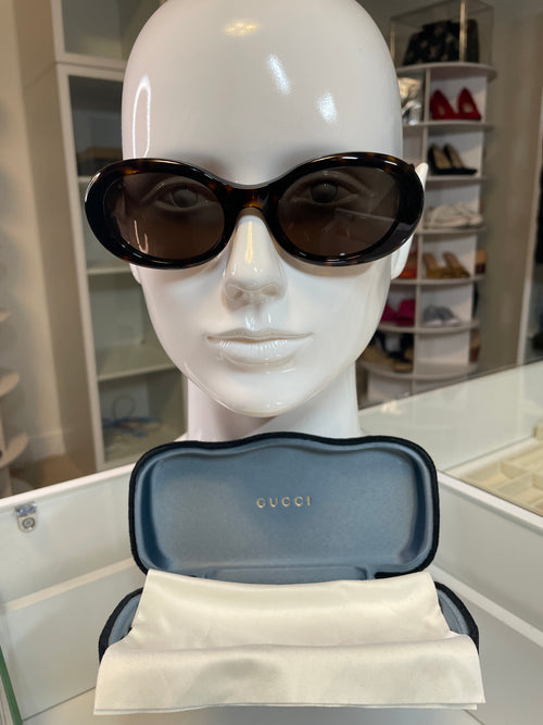Gucci Women’s Oval Sunglasses